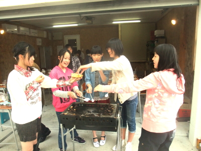 中２BBQパーティー